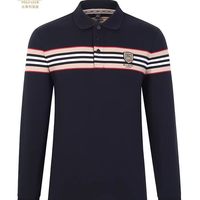 BEVERLY HILLS POLO CLUB/比华利保罗 清仓 男士长袖polo衫