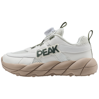 PEAK/匹克 防滑 儿童运动鞋 米白/卡其 35