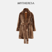 THE ROW 女士 Lucja羊毛皮裹身大衣 P00999865