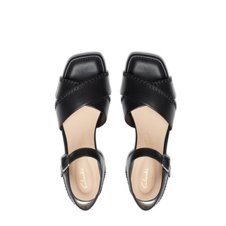  Clarks/其乐 时尚优雅 女士凉鞋 黑色 261763334 36