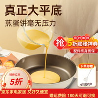 炊大皇 钛白聚油煎锅 20cm 【赠硅胶铲】