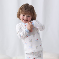 丽婴房 儿童内衣套装 -浅蓝