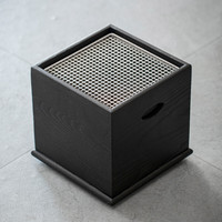 灵沐 家用室内外营地中式方墨火钵