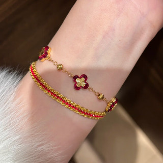  花饰庄园 女士手链 镶钻