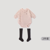 BALIPIG/巴厘小猪 加厚保暖 女宝宝包屁衣套装