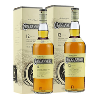  Cragganmore/克拉格摩尔 单一麦芽威士忌 礼盒装 超值特惠 700ml*2