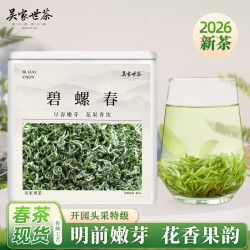 吴家世茶 碧螺春 2024年新茶 头采特级 100g