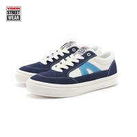 移动端：Vision Street Wear VISION官方 STICK LIGHT卡布里蓝低帮翻毛皮轻量化街头运动滑板鞋