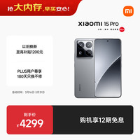 小米 15 Pro 5G手机 16GB+512GB 岩石灰 骁龙8至尊版