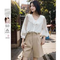 梵希蔓 荷叶领 女士衬衫