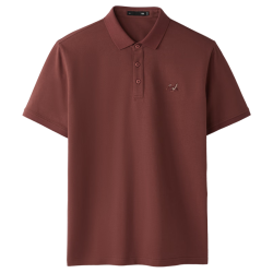 海澜之家 POLO衫男 砖红K7 L 175/92A