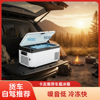 骑炫 车载冰箱轿车越野车自驾游冰箱能结冰冷藏冷冻卡车货车也能用