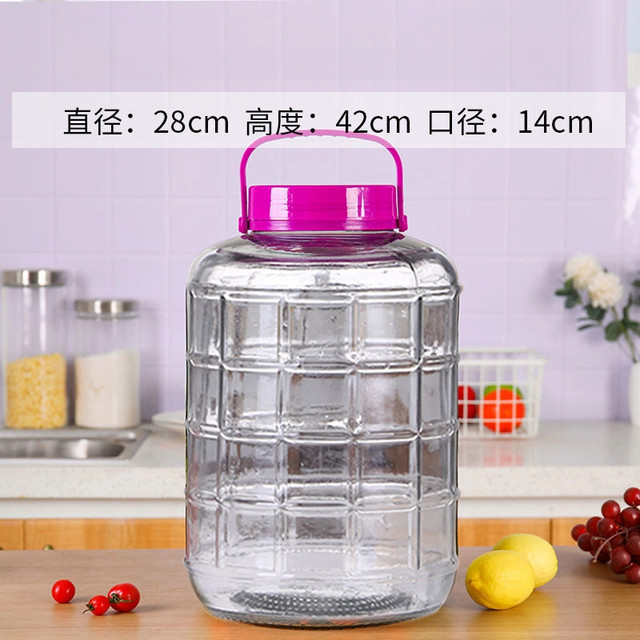 玻璃瓶泡菜坛子