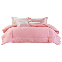  FUANNA/富安娜 抗菌 被子 亲肤抑菌四季被【纯棉面料】粉