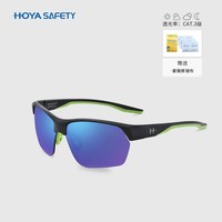  HOYA SAFETY 户外运动 运动护目镜 魅影黑【半框】