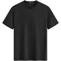  SEPTWOLVES/七匹狼 抗菌 男士短袖T恤 2XL 180/96A 001(黑色)