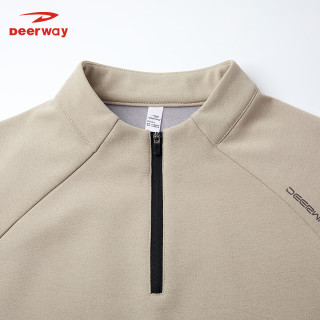 德尔惠 加绒保暖运动T恤