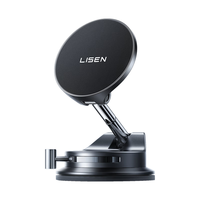  李森 25w快充 车载无线充电器 真空吸附磁吸 25w快充
