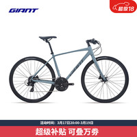 捷安特 Escape 1 成人男城市休闲通勤24速健身平把公路自行车 10112548681887