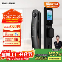 凯迪仕 智能门锁可视猫眼密码锁指纹锁 人脸识别智能锁 Q20F Pro
