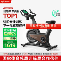 麦瑞克 动感单车自发电家用房运动器材室内静音自行车 黑曜骑士Turbo 2025-超感强磁控-AIMia私教