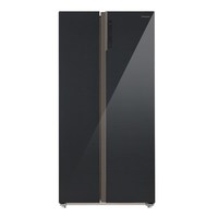 Panasonic 官方640L对开双门家用变频冰箱一级节能抗菌无霜大容量B651WG