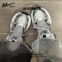 回力 男鞋老爹鞋女款增高休闲鞋春夏季潮流运动鞋子男 38