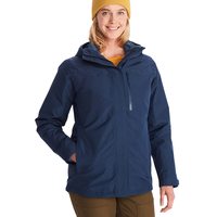Marmot/土拨鼠 防水透气 女士冲锋衣 可拆卸内胆 连帽