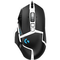  logitech/罗技 RGB宏程 游戏鼠标+贴纸 G502 HERO+云樱粉贴纸