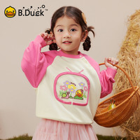 B.Duck/小黄鸭 插肩袖 女童卫衣 90 cm(A类)