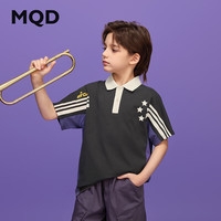  MQD/马骑顿 撞色设计 男大童POLO衫