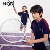MQD/马骑顿 网眼拼接 男童短袖T恤