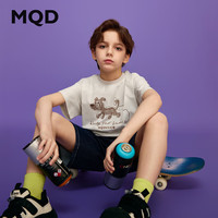 MQD/马骑顿 晕染卡通 儿童短袖T恤