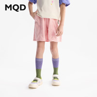MQD/马骑顿 宽松 女童五分牛仔裤