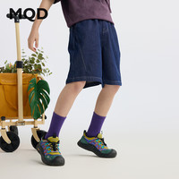 MQD/马骑顿 潮酷休闲学院风 男大童牛仔裤