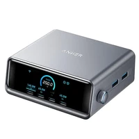 Anker 250W智能屏显 氮化镓充电器 Type-C+USB-A口 单头 250W