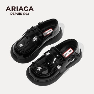  ariaca 水钻 儿童公主鞋 黑色 30码