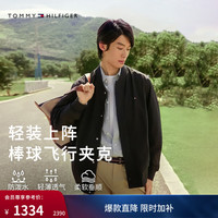 TOMMY HILFIGER 男装教练飞行员棒球领夹克 DW5