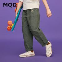 MQD/马骑顿 户外工装潮酷露营穿搭 男大童长裤 160