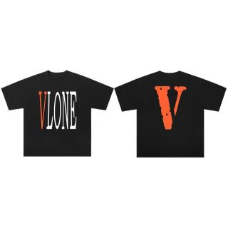 VLONE 经典撞色大LOGO印花 短袖T恤