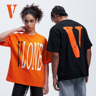  VLONE 经典撞色大LOGO印花 短袖T恤