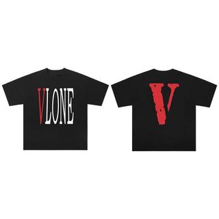  VLONE 经典撞色大LOGO印花 短袖T恤