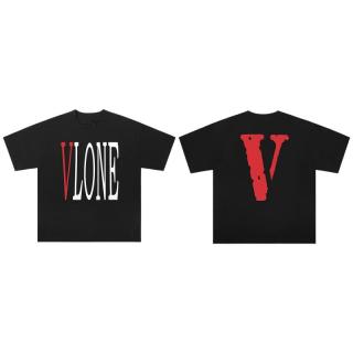  VLONE 经典撞色大LOGO印花 短袖T恤