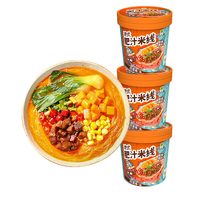 稻花香 肥汁米线过桥米线港式粉丝酸辣粉冲泡方便面泡面夜宵6桶装