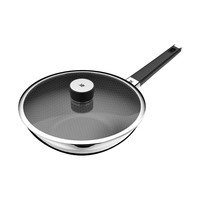 WMF 福腾宝 蜂窝炽能 不锈钢316L 炒锅 蜂窝LITE晶炽升级炒锅 30cm