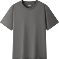  Semir/森马 纯棉抗菌 男士短袖T恤 5XL 军绿A41642