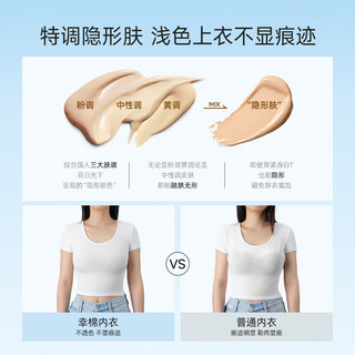  LUCKMEEY/幸棉 速干薄款无痕亲肤透气不闷汗 女士文胸