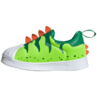 adidas/阿迪达斯 一脚蹬 儿童运动鞋 浅绿/深绿/白 23.5