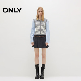  ONLY 假两件拼接 女士衬衫