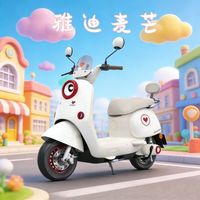 Yadea/雅迪 智能复古风 女士电动摩托车